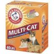 Arm & Hammer Multicat Strength Clumping Litter 40 lb. Supply