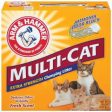 Arm & Hammer Multicat Strength Clumping Litter 2-20 lb. Supply