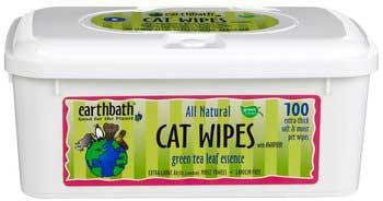 Earthbath Green Tea Cat Wipes 100 Count Discount