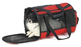 Ethical Fashion Pet Carryall Small Red Hot on Sale