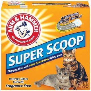 Arm & Hammer Superscoop Clump Unscented Litter 2-20 lb. Online now