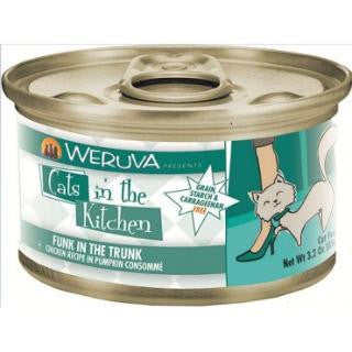 Weruva Chicken & Tuna Recipe In Pumpkin Consomme Cans Funk In The Trunk Cat 24-3.2 oz. For Cheap