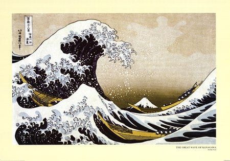 The Great Wave off Kanagawa, c.1830 Online now