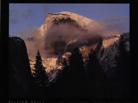 Half Dome, Winter Sunset, Yosemite Online Hot Sale