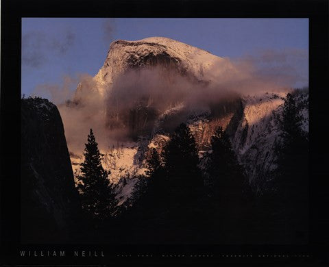 Half Dome, Winter Sunset, Yosemite Online Hot Sale