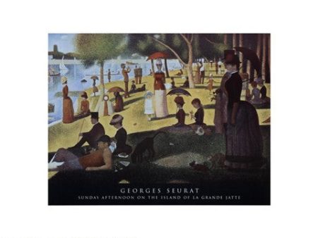 Sunday Afternoon on the Island of La Grande Jatte, c.1886 Discount