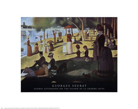 Sunday Afternoon on the Island of La Grande Jatte, c.1886 Discount