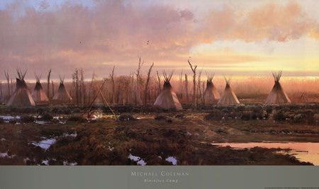 Blackfeet Camp Hot on Sale