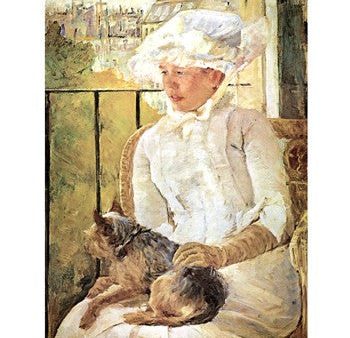 Woman with Dog For Sale