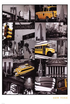 New York (Collage) Online Sale