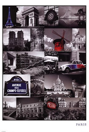 Paris (Collage) For Discount