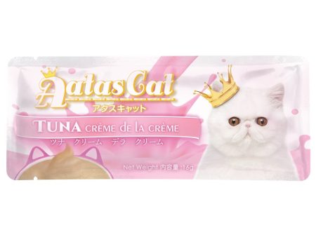 20 FOR $13: Aatas Cat Creme De La Creme Tuna Liquid Cat Treat 16gx20 (1box) Sale